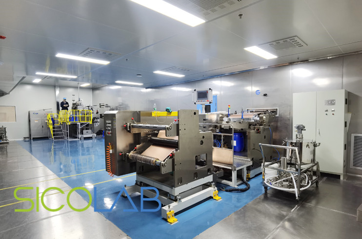 鋰電池?zé)o塵凈化車(chē)間